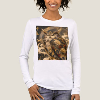 Japanse Uil Kunst | Traditioneel Uil Beschermer De Tri-Blend Shirt