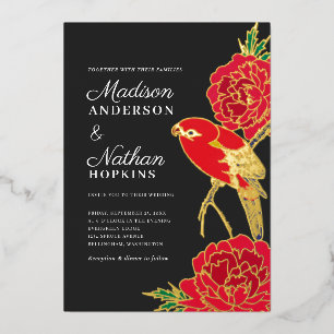 Japanse uitnodiging tot Folie van Ito Jakuchu Wedd