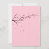 Japanse uitnodiging tot het roepen van de ridderri (Achterkant)