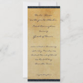  Japanse uitnodiging tot inschrijving in het stroo (Achterkant)