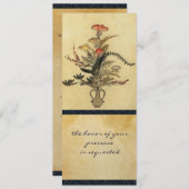  Japanse uitnodiging tot inschrijving in het stroo (Voorkant / Achterkant)