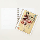  Japanse Ukiyo-e Art The vrouw krijger Planner (Display)