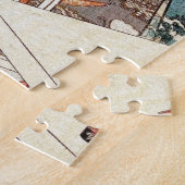 Japanse  ukiyo-e geisha legpuzzel (Zijkant)