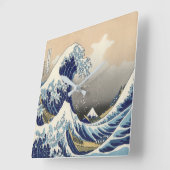  japanse ukiyo is de grote golf vierkante klok (Hoek)