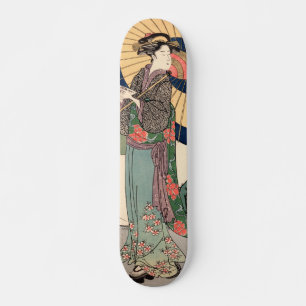 Japanse ukiyoe-kunst skateboard