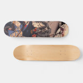Japanse ukiyoe-kunst skateboard (Horizontaal)