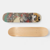 Japanse ukiyoe-kunst skateboard (Horizontaal)