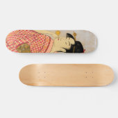 Japanse ukiyoe-kunst skateboard (Horizontaal)