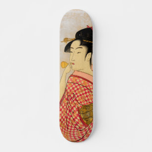 Japanse ukiyoe-kunst skateboard