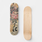 Japanse ukiyoe-kunst skateboard (Voorkant)