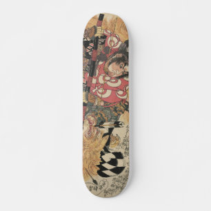 Japanse ukiyoe-kunst skateboard