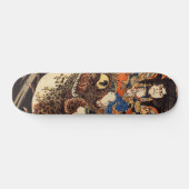 Japanse ukiyoe-skateboard skateboard (Horizontaal)