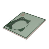 Japanse ukiyokikker tegeltje (Zijkant)