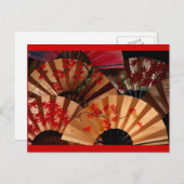 Japanse ventilator briefkaart (Voorkant / Achterkant)