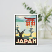 Japanse vintonijnreis briefkaart (Staand voorkant)