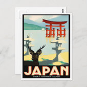 Japanse vintonijnreis briefkaart (Voorkant / Achterkant)