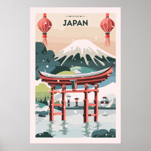 Japanse vintonijnreis poster