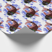 Japanse vis cadeaupapier (Hoek)