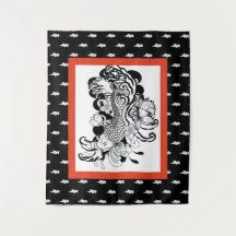 JAPANSE VIS MET WOLKENPATROON