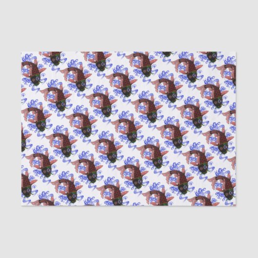 Japanse vis tissuepapier (Voorkant)