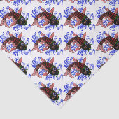 Japanse vis tissuepapier (Detail)