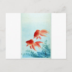  Japanse visdruk Briefkaart