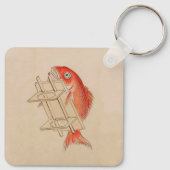 Japanse visjokai (Wedding Scroll) Sleutelhanger (Achterkant)