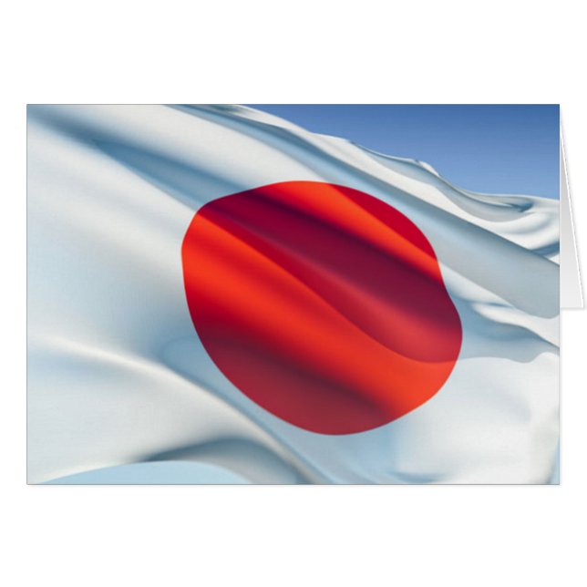 Japanse vlag (Voorkant Horizontaal)