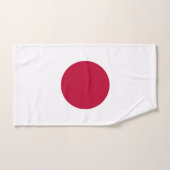 Japanse vlag bad handdoek (Handdoek)