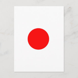 Japanse vlag briefkaart