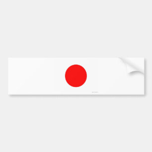 Japanse vlag bumpersticker