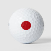 Japanse vlag golfballen (Voorkant)