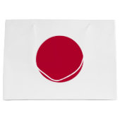 Japanse vlag groot cadeauzakje (Voorkant)