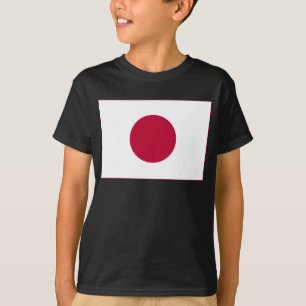 Japanse vlag: Hinomaru, Nisshōki, Red Rising Sun T-shirt