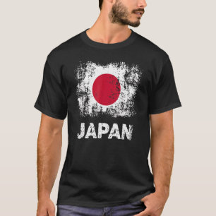 Japanse vlag Japanse vlag Japanse vlag T-shirt