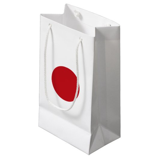 Japanse vlag klein cadeauzakje (Voorkant Gekanteld)