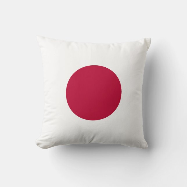 Japanse vlag kussen (Voorkant)