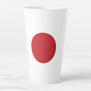 Japanse vlag latte mok