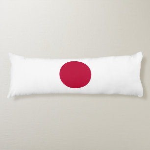 Japanse vlag lichaamskussen