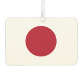 Japanse vlag luchtverfrisser (Achterkant)