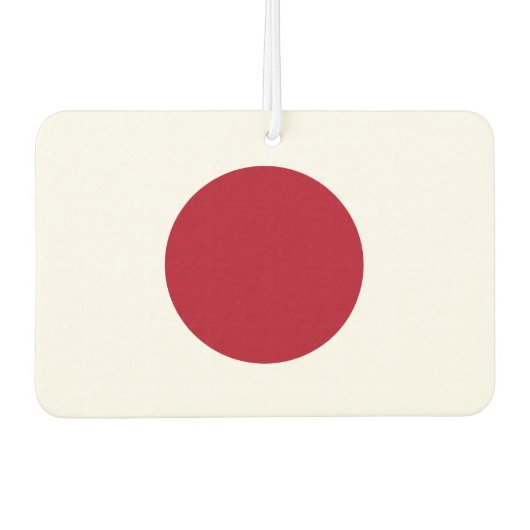Japanse vlag luchtverfrisser (Voorkant)