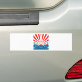 Japanse vlag - NIPPON SIGN Bumpersticker (Op auto)