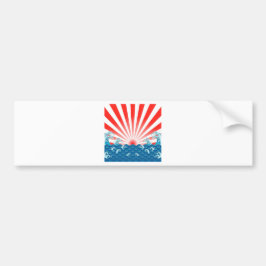Japanse vlag - NIPPON SIGN Bumpersticker