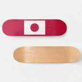 Japanse vlag Nisshoki Skateboard (Horizontaal)