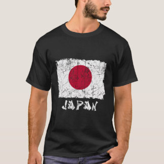 japanse vlag noodlijdend nationaal japans pr t-shirt