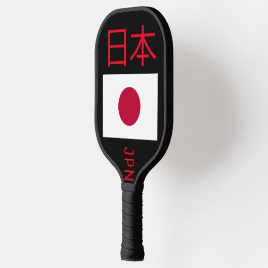 Japanse vlag pickleball paddle (Links)