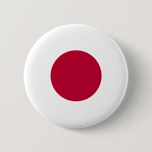 Japanse vlag ronde button 5,7 cm (Voorkant)