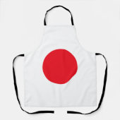 Japanse vlag schort (Voorkant)