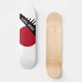 Japanse vlag skateboard (Voorkant)