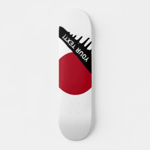 Japanse vlag skateboard